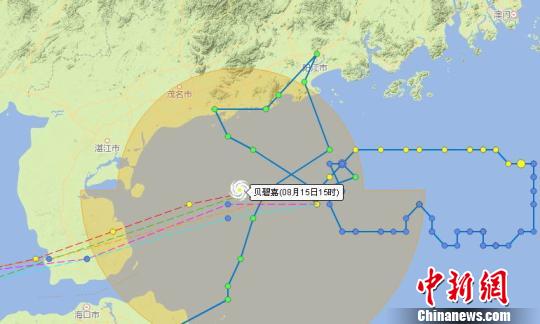广东湛江启动Ⅰ级响应应对台风“贝碧嘉”袭击