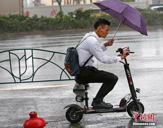 “温比亚”上海登陆 江苏迎疾风劲雨预降河湖库水位