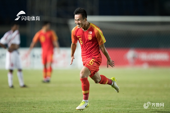 亚运-姚均晟神仙球 U23国足2-1阿联酋小组第1出线