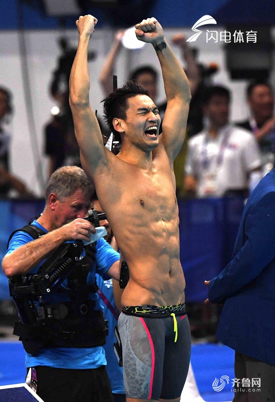 混合泳接力中国逆转日本夺冠 中日金牌19平收官