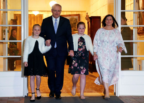 莫里森就任澳大利亚总理 十年六任总理让澳民众愤怒失望