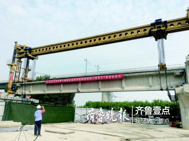 济南铁路大北环迎节点工程，建成后货运不用再进市区