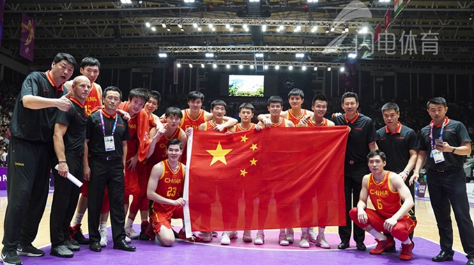 阿不都20+6 中国男篮84-72大胜伊朗夺亚运冠军