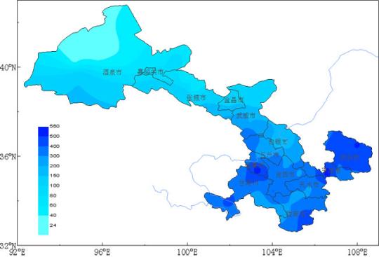 甘肃今年以来降水量近60年最多 62个县区已超