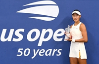 17岁小花夺美网青少年女单冠军 成中国女网历史第一人