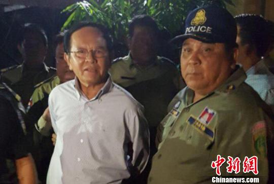 柬埔寨前反对党救国党主席根索卡获保外就医