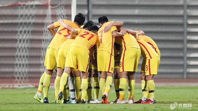 2018国际足球友谊赛：巴林0-0中国男足