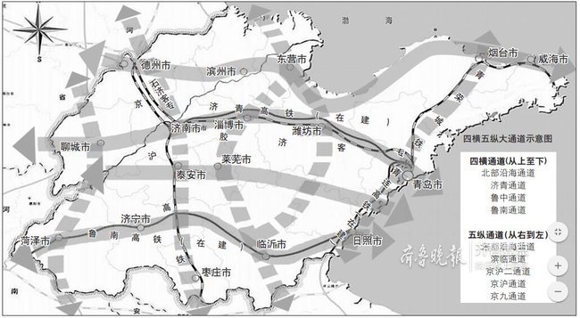 山东高铁网将覆盖9成县域,看看你老家啥时通上高铁？