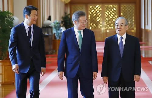 文在寅：将力推朝韩关系和朝美对话取得进展