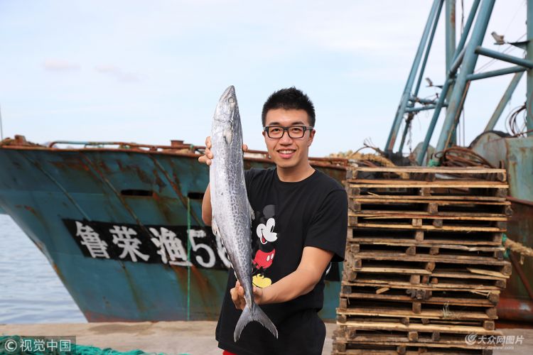 威海：渔船满载而归 渔民喜获丰收