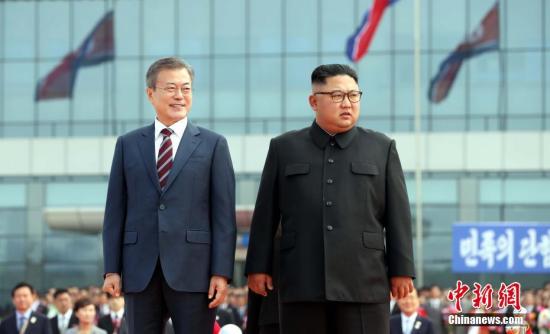 首场会谈开始！朝韩首脑在朝劳动党总部大楼会晤