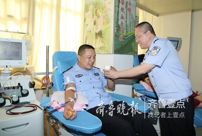 暖闻|泰安交警献血15年，遇患者急需输血他请假献血