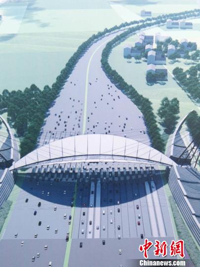新机场北线高速公路廊坊段全线开工