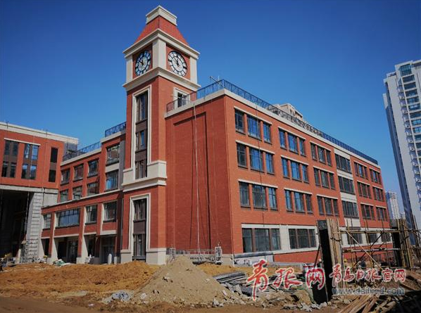 青岛海信学校本月底竣工 12月开始招生 明年秋季开学