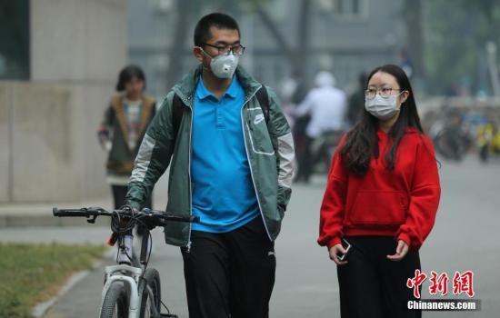 北京今日空气质量将达中度污染 霾明日逐渐消散
