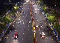 淄博柳泉路城区段改造完成 道路标杆 从此南北更畅行