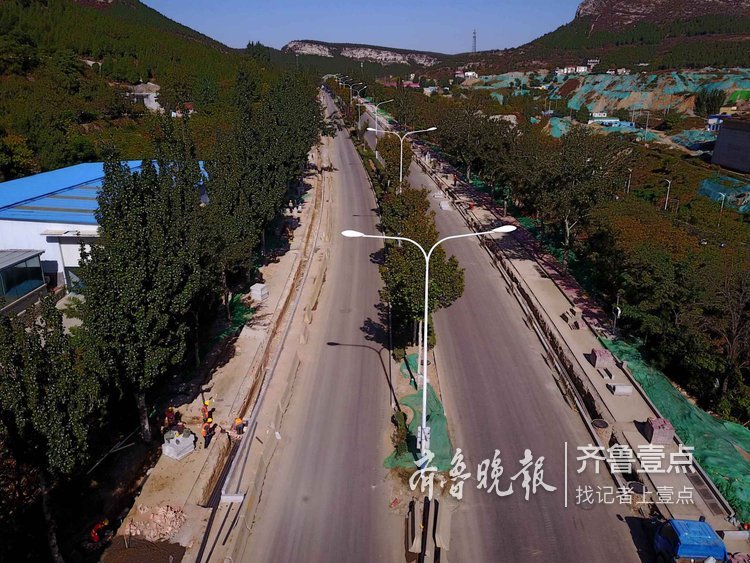 航拍|济南“怪坡”正改造，快车道将通车