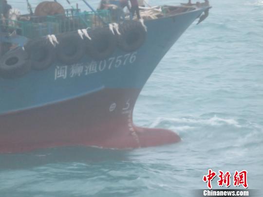 福建籍渔船惠州遇险 15名渔民全部成功获救