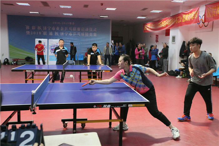 济宁市业余乒乓球联赛完美收官