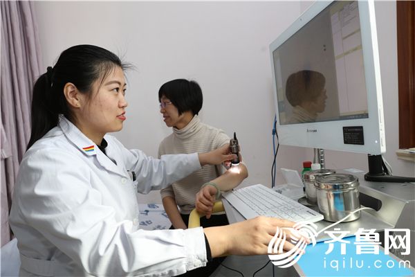 烟台山医院开展皮肤镜筛查皮肤肿瘤公益活动