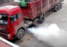 严查两个月 淄博开展重型柴油车污染治理