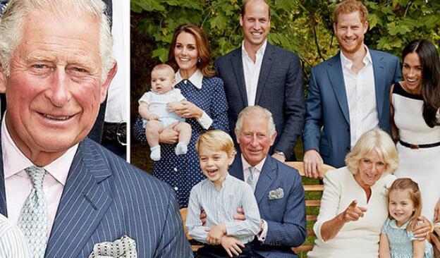 查尔斯王子迎70岁生日 英王室晒出祖孙3代温馨照