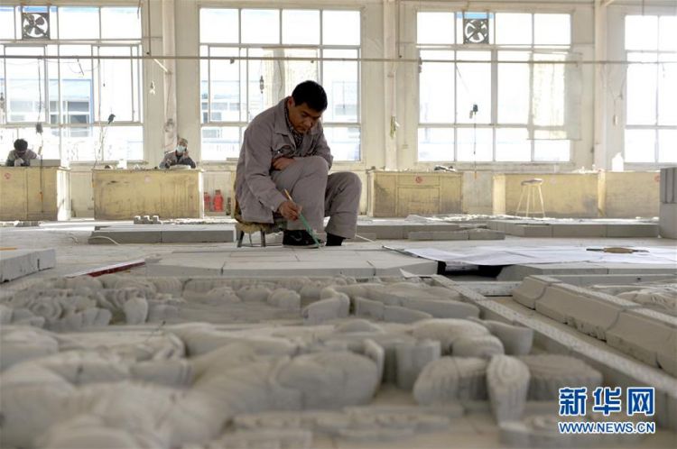 甘肃临夏：砖雕产业快速发展