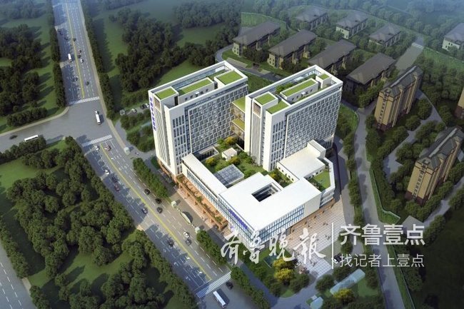 济南市中医院东院区正批前公示,有望明年上半年开工