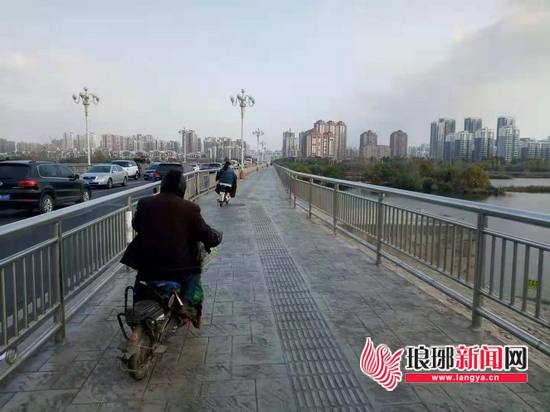 临沂市民注意:沂龙湾大桥东侧非机动车道恢复通行