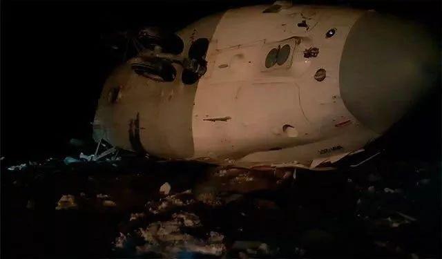 世界最大直升机坠毁 致1人死亡5人受伤