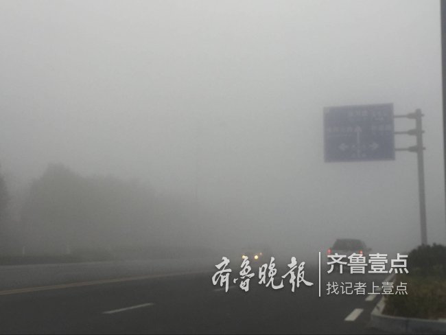 枣庄大雾预警升级，似“人间仙境”
