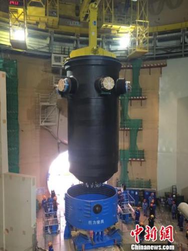 辽宁红沿河核电6号机组进入核岛主设备安装高峰