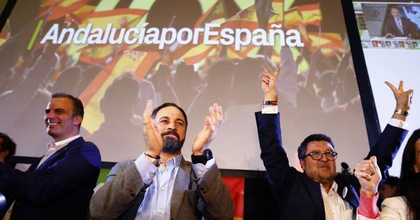 西班牙出了个轰动性新闻：极右翼40年来首次进入地区议会