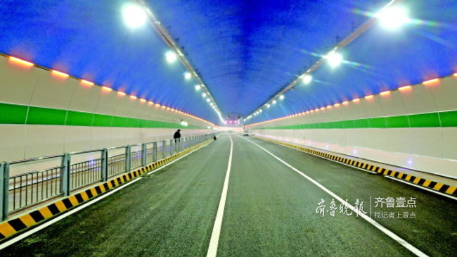 破天荒，济南这个隧道允许骑自行车通过！月底将通车
