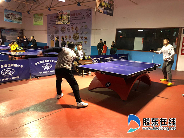 2018第五届“清泉杯”乒乓球团体赛开赛