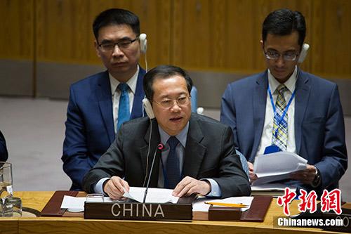 中国代表在安理会就叙利亚人道主义局势阐述中方观点