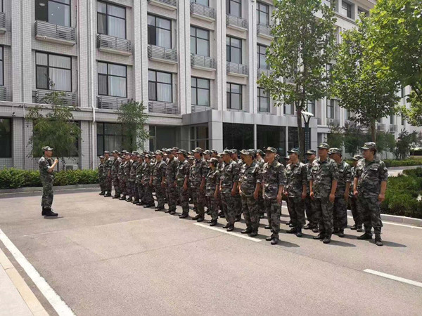 济南司机师傅在山东省军区培训