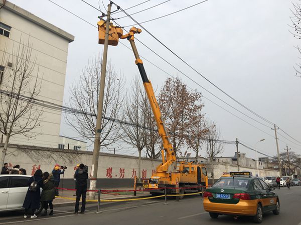 济宁城区电网改造升级 满足“电取暖”需求