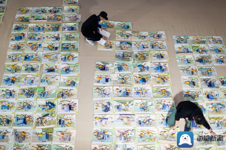 直击山东2019年美术统考阅卷现场