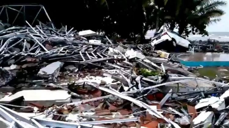 台媒:8名台胞因印尼海啸受困山中 2人伤重待送医