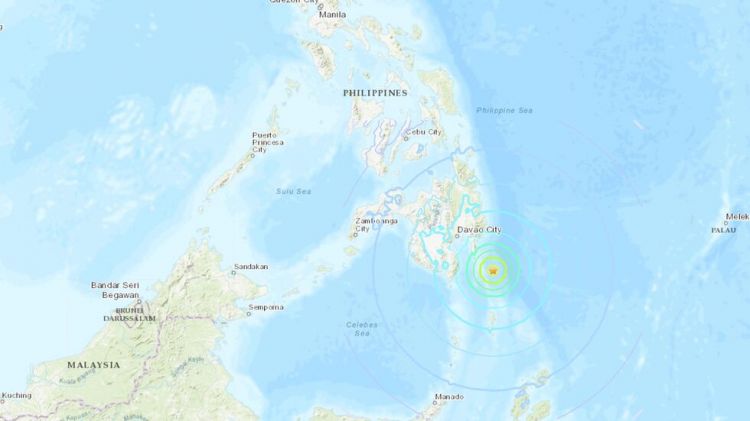 菲律宾海啸预警！印尼、帕劳可能受影响