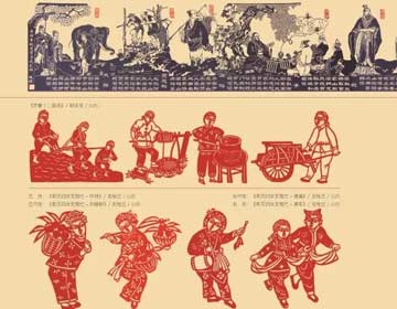 《中华剪纸》刊登介绍滨州的人物剪纸