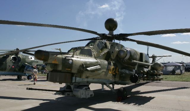 俄米-28NE攻击直升机升级后战力提升