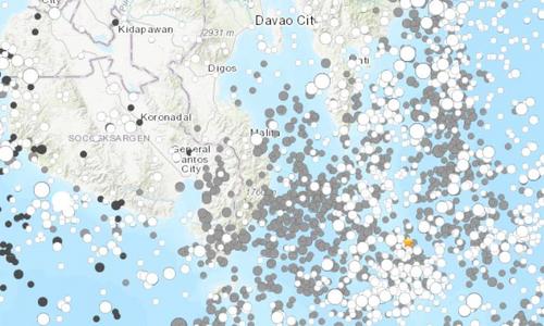 菲律宾东南部海域发生4.6级地震 震源深度75.2千米
