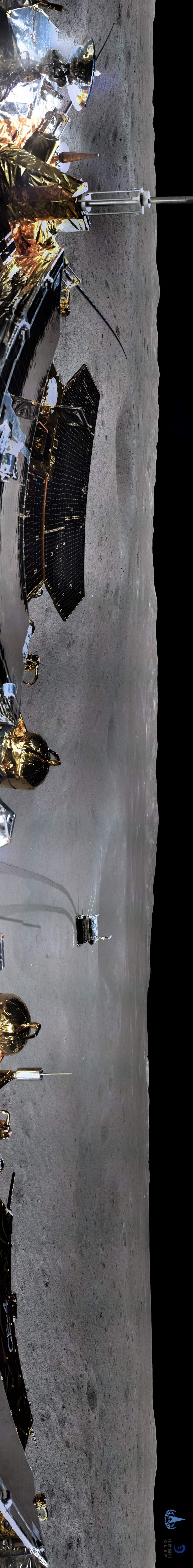 嫦娥四号地形地貌相机顺利完成360度环拍 一起看图！