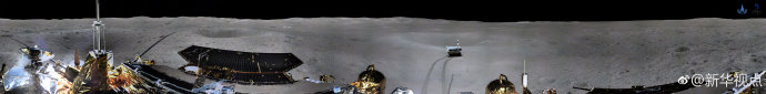 快看！嫦娥四号发回来一组月表全景美照