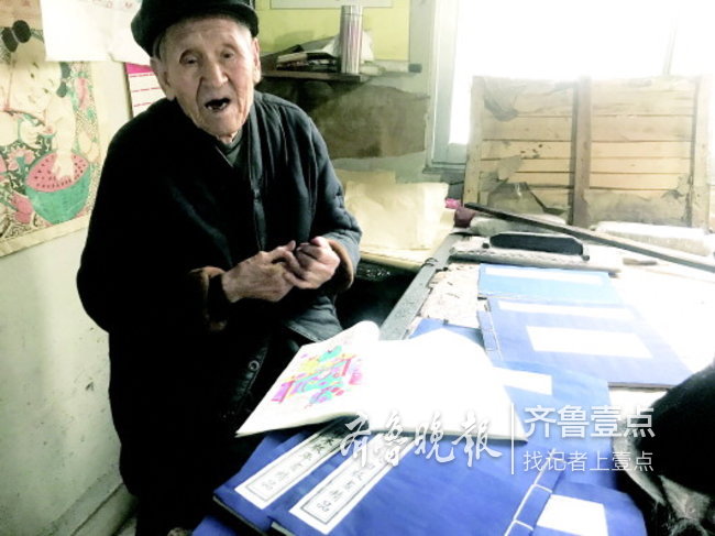 杨家埠木版年画传承人的“忙年”:订单多的不得不舍弃