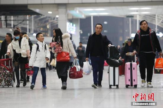 2019年春运预计中国旅客发送量将达29.9亿人次