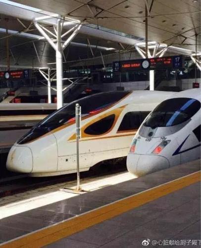 复兴号、和谐号飙车被举报 警方:管不了,追不上