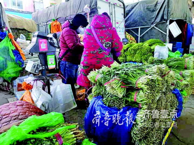 扫一扫知来源！济南七里堡市场食用农产品要“上线”